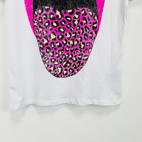 NWT Prince Peter Leopard Tongue Graphic Tee Size S - Picture 4 of 11
